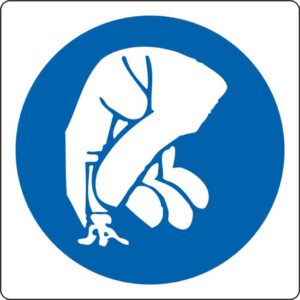 sign (please extinguish your cigarettes)