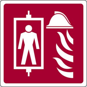 cartello (ascensore antincendio)