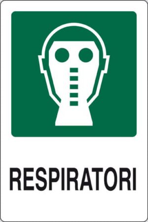 cartello RESPIRATORI