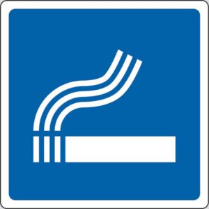 cartello (area fumatori)