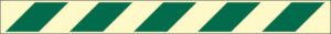 cartello verde (identificazione uscite di emergenza - con antiscivolo)
