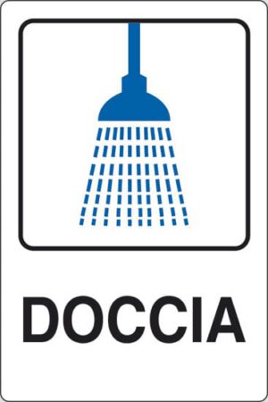 cartello DOCCIA