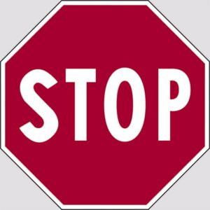 sign diameter 30 STOP