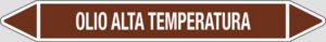cartello OLIO ALTA TEMPERATURA