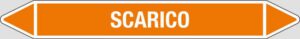 cartello SCARICO