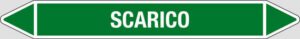 cartello SCARICO