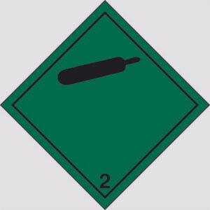 cartello Pericolo della classe 2 (Gas)