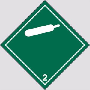 cartello Pericolo della classe 2 (Gas)