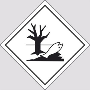cartello Pericolo della classe (Materie pericolose per l'ambiente)