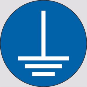 cartello Diametro 3 n° 9 (messa a terra)
