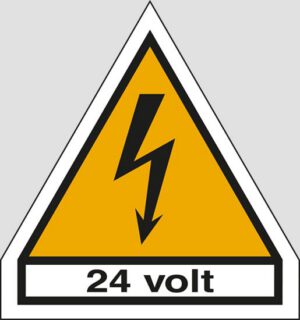 cartello Lato 3 -h 0,7 n° 12 24 volt
