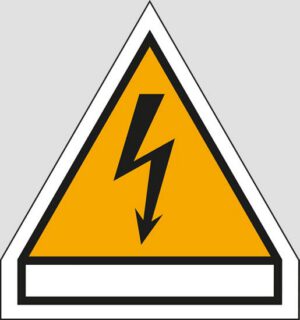 cartello Lato 12 -h 2 (alta tensione)