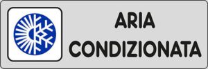 cartello ARIA CONDIZIONATA