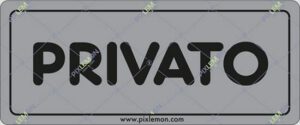 cartello PRIVATO