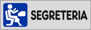 cartello SEGRETERIA