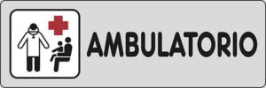 cartello AMBULATORIO