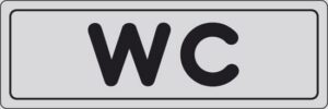 cartello WC