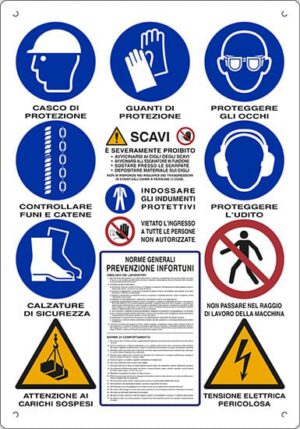 cartello SIGN GROUP SCAVI
