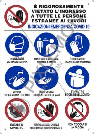 cartello polionda SIGN GROUP COVID 19