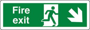 Fire exit