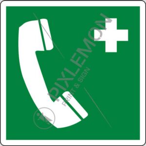oznaka (klic v sili - emergency telephone)