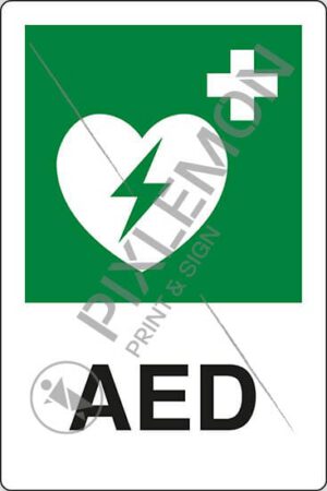 cartello AED