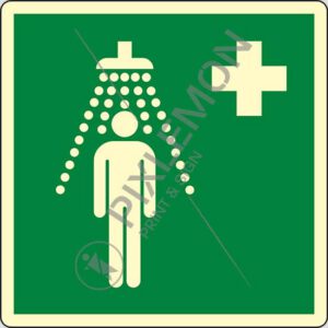 cartello (doccia di emergenza - safety shower)