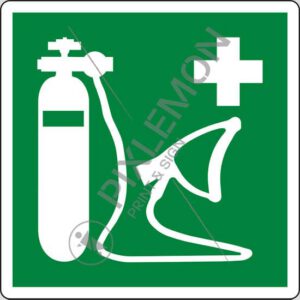 cartello (rianimatore - oxygen resuscitator)