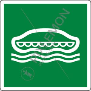 cartello (scialuppa di salvataggio - lifeboat)