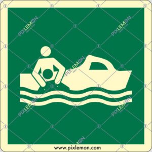 cartello (imbarcazione di salvataggio - rescue boat)