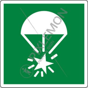 cartello (razzo luminoso con paracadute - rocket parachute flare)