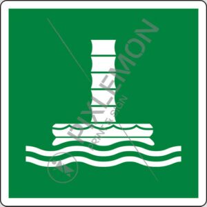 cartello (condotto di abbandono nave - marine evacuation chute)