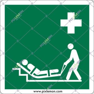 sign (Evacuation mattress)