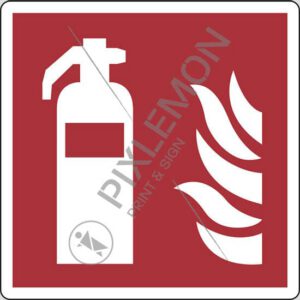 cartello (estintore - fire extinguisher)