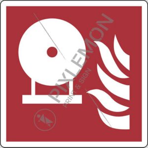 cartello (bombola fissa antincendio - fixed fire extinguishing bottle)