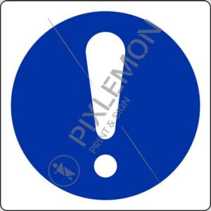 cartello (obbligo generico - general mandatory action sign)