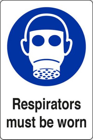 Respirators must be worn