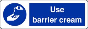 Use barrier cream