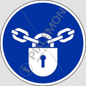 cartello (keep locked)