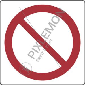 cartello (divieto generico - general prohibition sign)