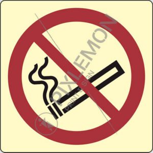 cartello (vietato fumare - no smoking)