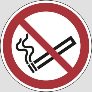 cartello (no smoking)