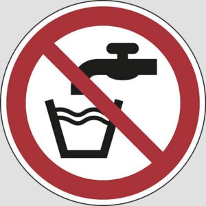 cartello (not drinking water)