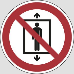 cartello (do not use this lift for people)