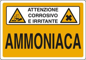 cartello AMMONIACA