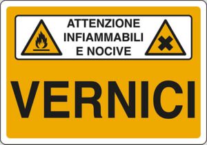 cartello VERNICI