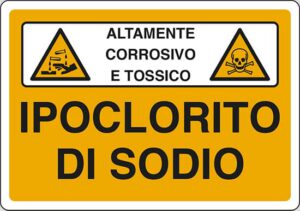 cartello IPOCLORITO DI SODIO