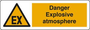 Danger Explosive atmosphere
