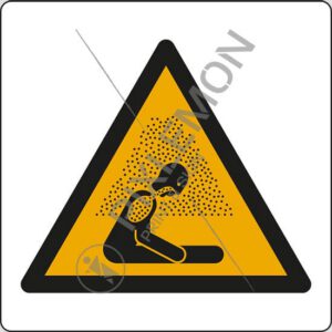 cartello (Attenzione! Atmosfera asfissiante - Warning; Asphyxiating atmosphere)
