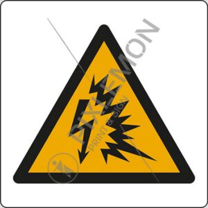 cartello (avviso; arco elettrico - warning; arc flash)